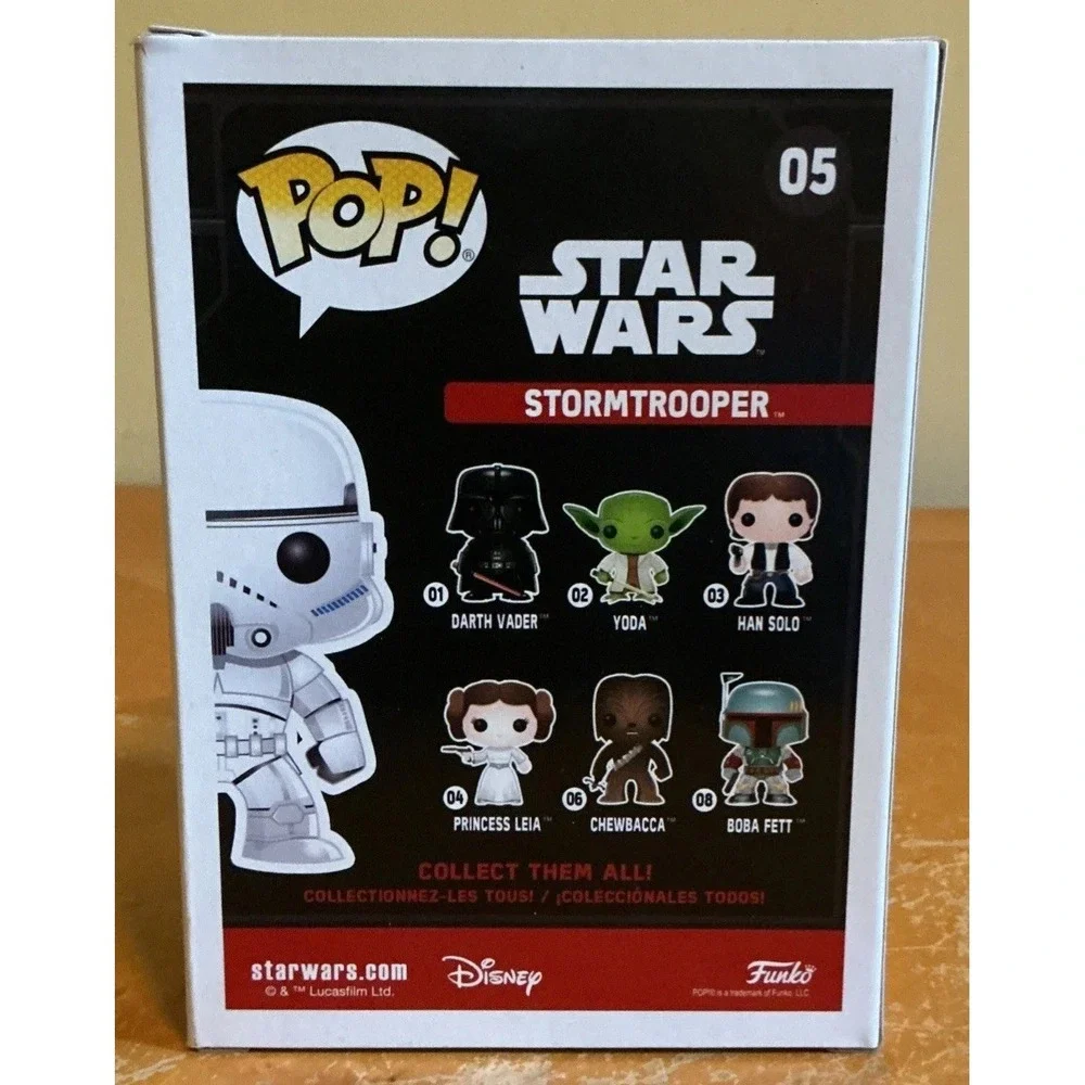 Funko POP! Star Wars STORMTROOPER‎ #05 Vinyl Figure Black Box